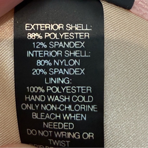 Strappy Pink Bikini Set from LA Hearts Women’s Size M ribbed bikini - Picture 4 of 6